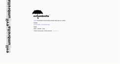 Desktop Screenshot of evilumbrella.com