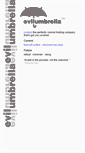 Mobile Screenshot of evilumbrella.com